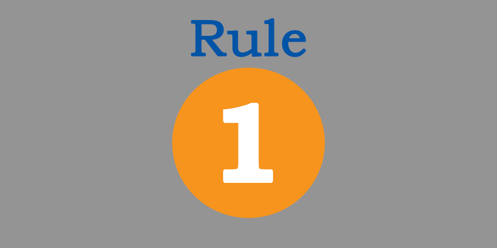 There's Just One Rule In Designing Questionnaires