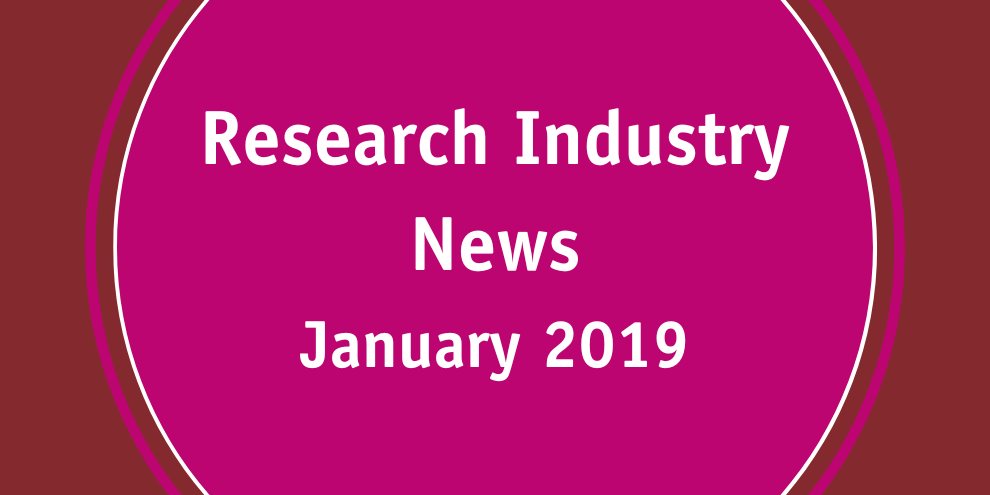 Research Industry News January 2019