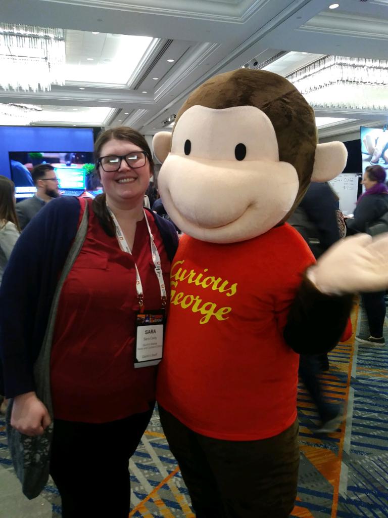Sara and Curious George