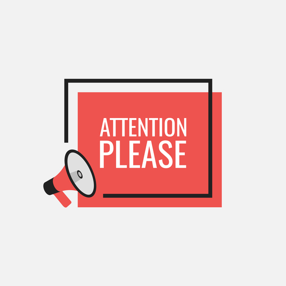 Attention Please Bubble