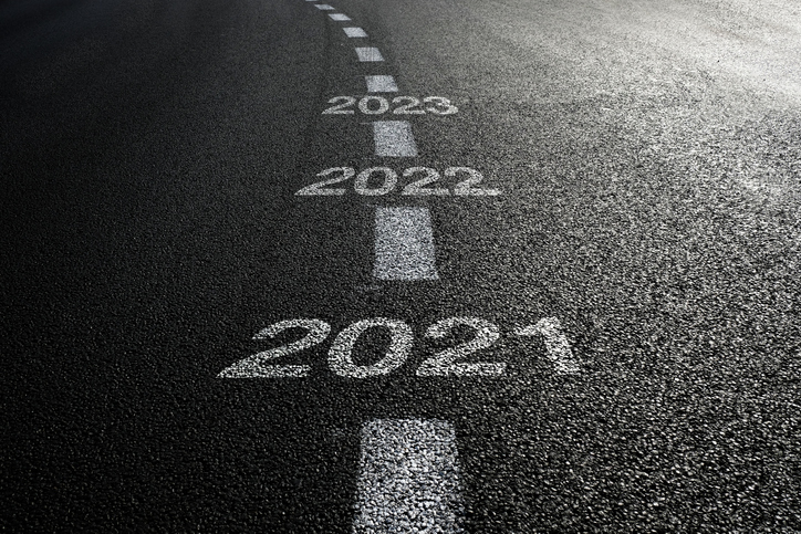 New Year 2021 Road Start