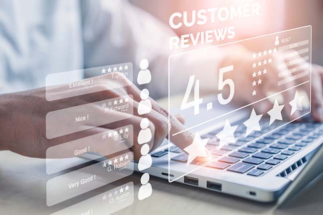 Customer review satisfaction feedback 