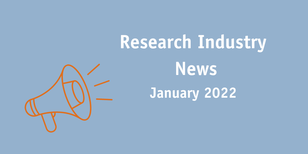 Research Industry News Januray 2022