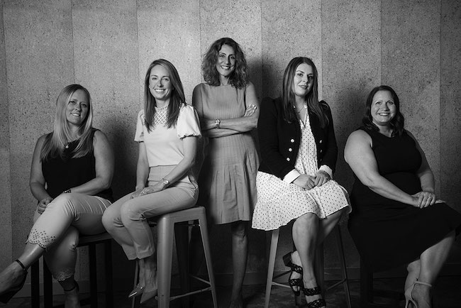The women of MarketView research.