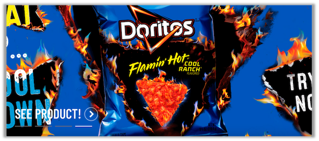 Flamin' Hot Cool Ranch Doritos 