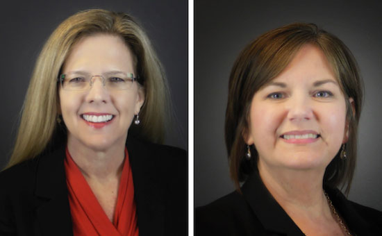 Decision Analyst EVPs Bonnie Janzen and Felicia Rogers.