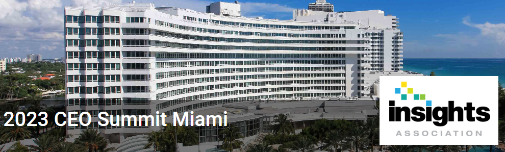 2023 Insights Association Ceo Summit Miami