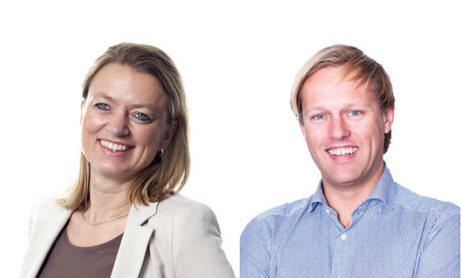 Karin Lieshout and Joris Huisman, SKIM managing directors.