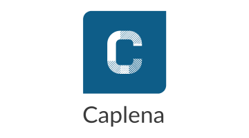 Caplena logo with white background.