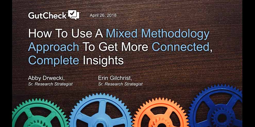 Gutcheck Webinar Title Slide Mixed Methodology