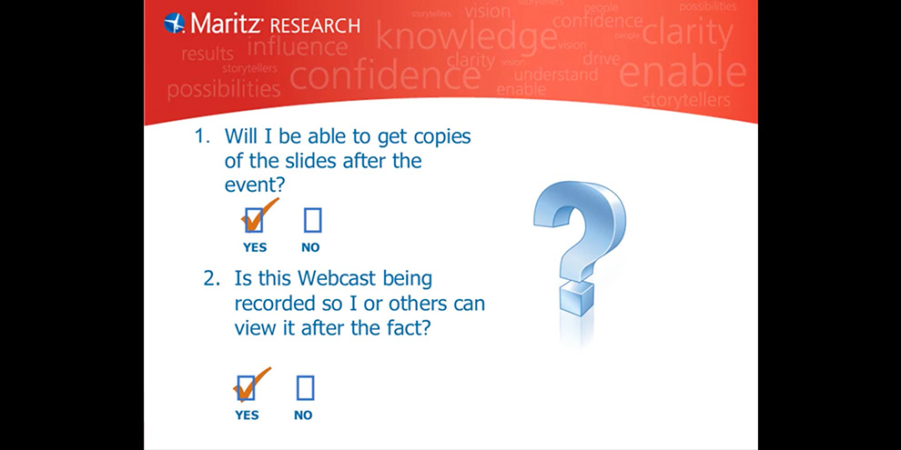 Maritz Research Case Study Webinar Title Slide Neuroscience Customer Satisfaction