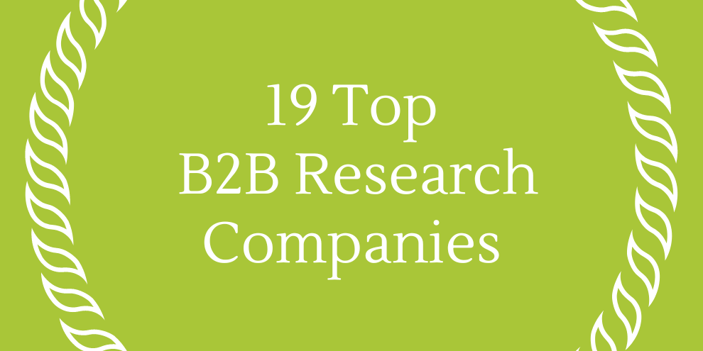19 Top B2B Research Companies
