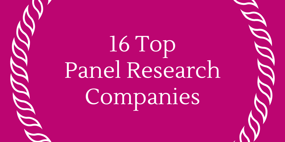 16 Top Panel Research Companies