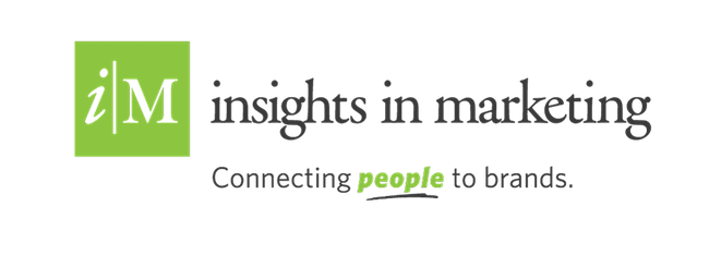 Insights in Marketing: Connecting people to brands logo.