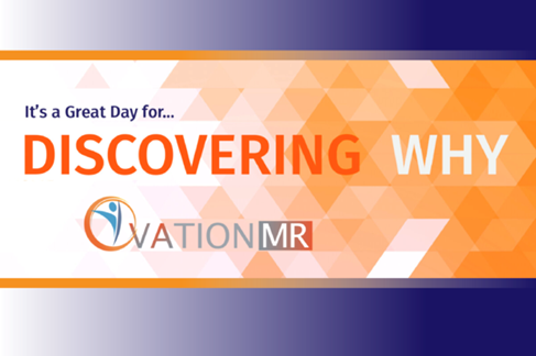 It's a great day for discovering why. OvationMR logo.