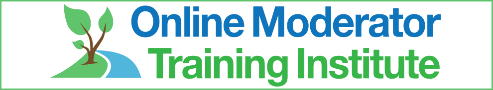 Online Moderator Training Institute