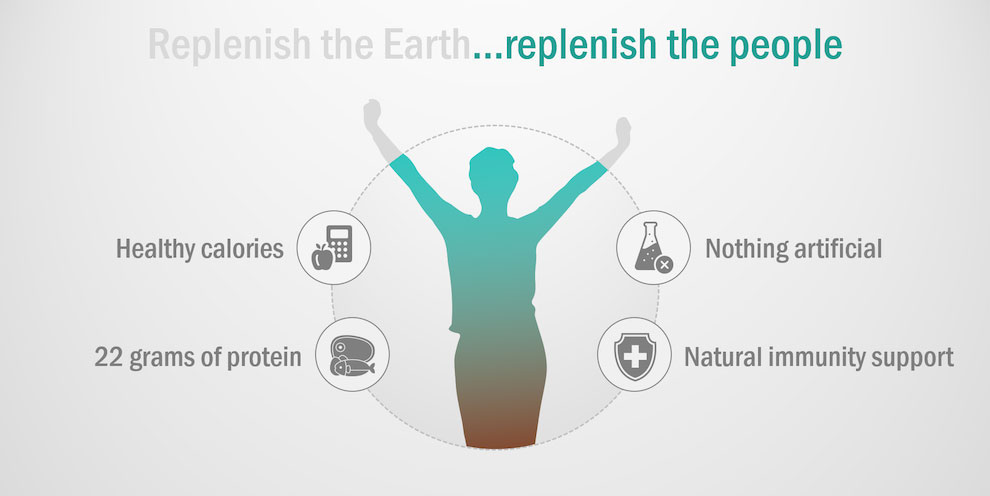 Replenish the Earth...replenish the people.