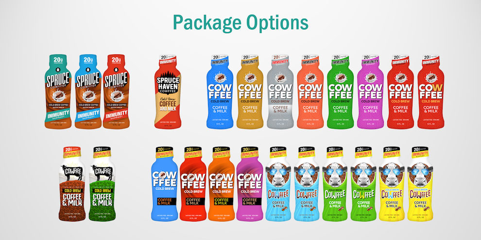 Various package options.