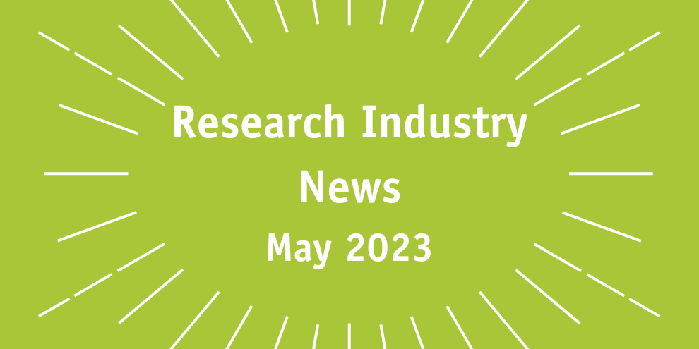 Research Industry News May 2023