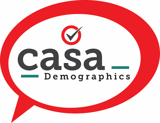 Casa Demographics logo.