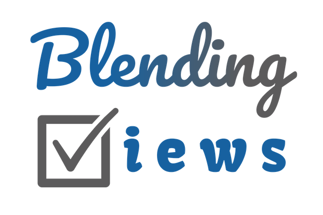Blending Views logo.