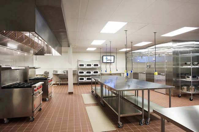 Focus and Testing - an Insights Center Facility kitchen.