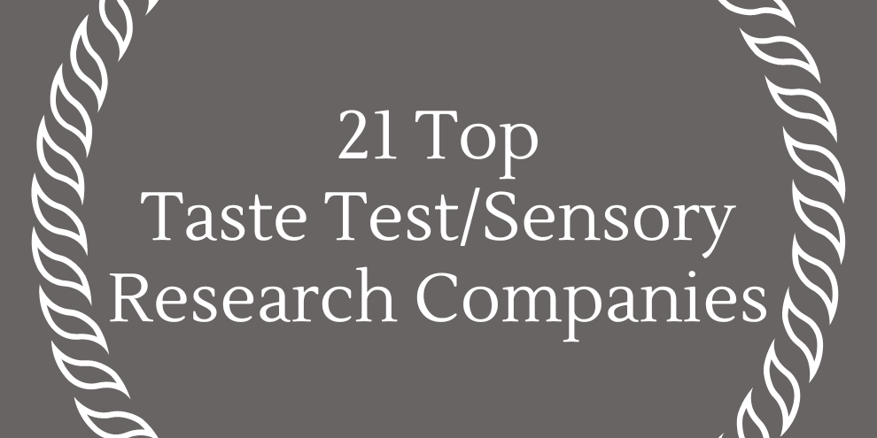 21 Top Taste Test Sensory Research Companies