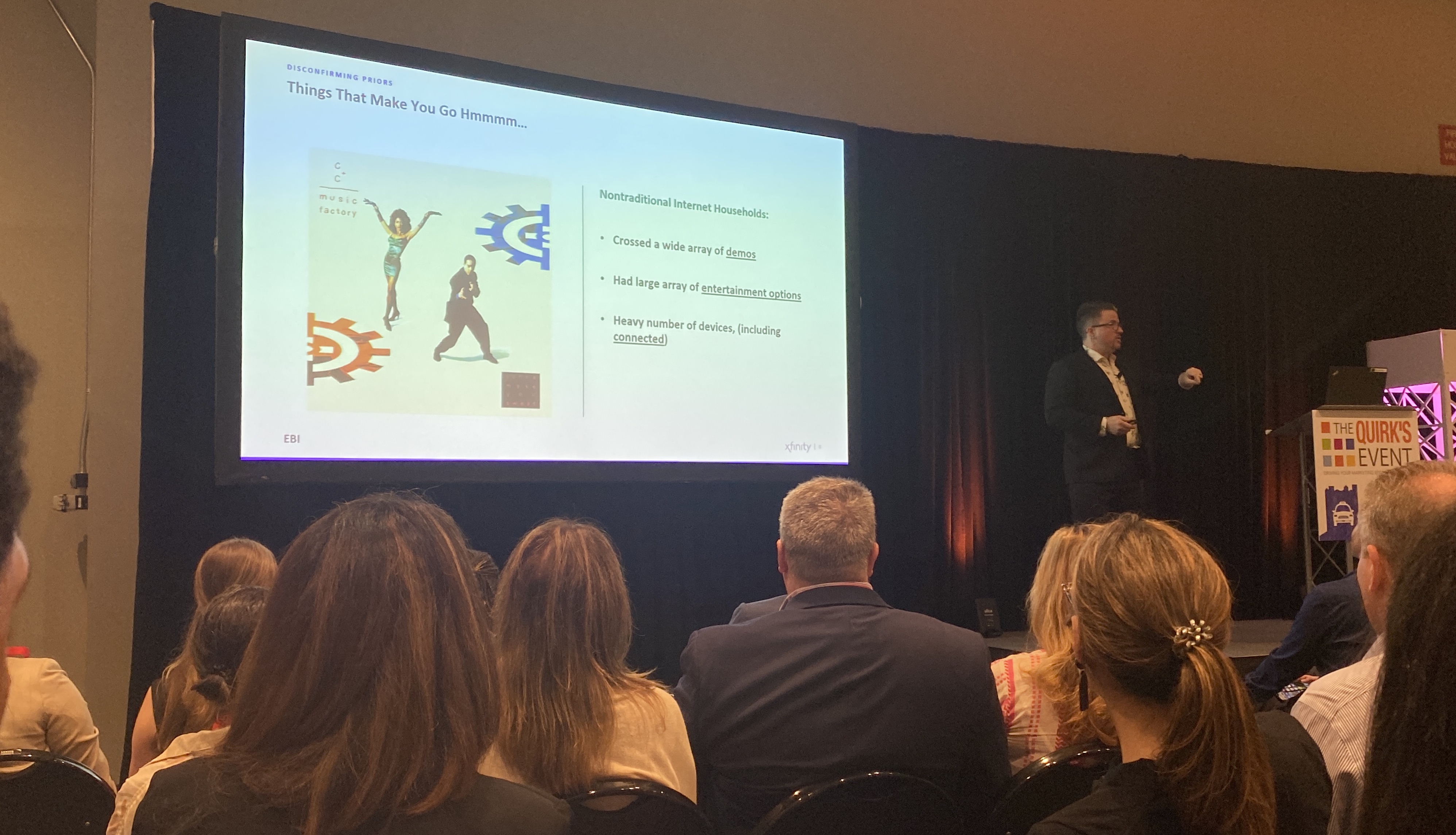 Michael Wehrman, Comcast, at Quirk's Event New York City 2023