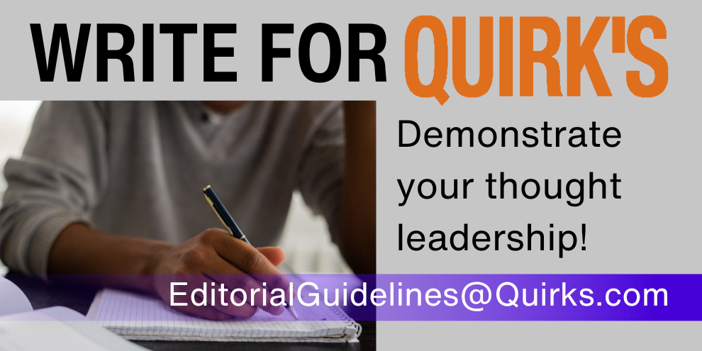 Write For Quirks Submit An Article To Quirks