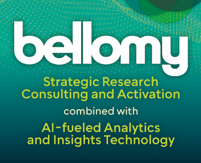 Bellamy strategic research consulting and activation combined with AI-fueled analytics and insights technology.