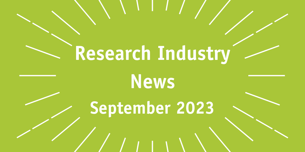 Research Industry News September 2023