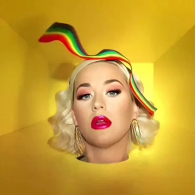 Katy Perry Rainbow Hat   Fab Hatters