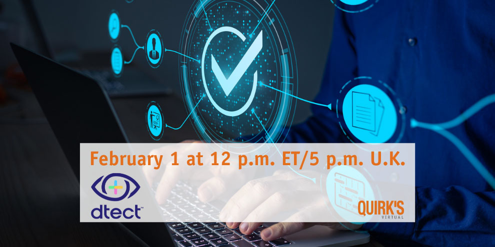 Dtect Virtual Sessions February Data Quality Catching Survey Fraud Before It Starts 2024