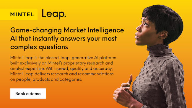 Mintel Leap game-changing market intelligence AI that instantly answers your most complex questions image. 