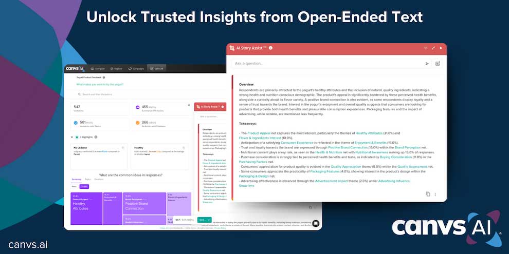 Canvs Ai Unlock Critical Insights From Unstructured Feedback