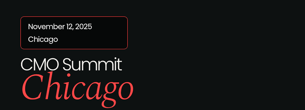 Cmo Summit Chicago 2025