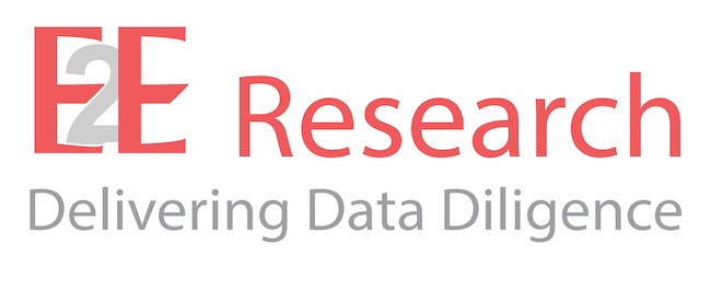 E2E Research Delivering Data Diligence.