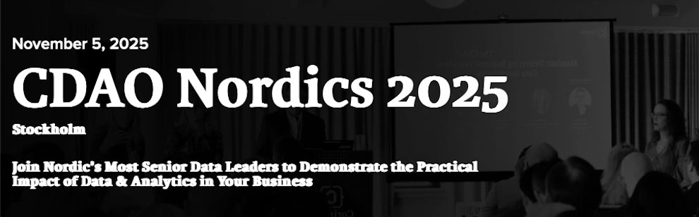 Cdao Nordics 2025 Stockholm Sweden