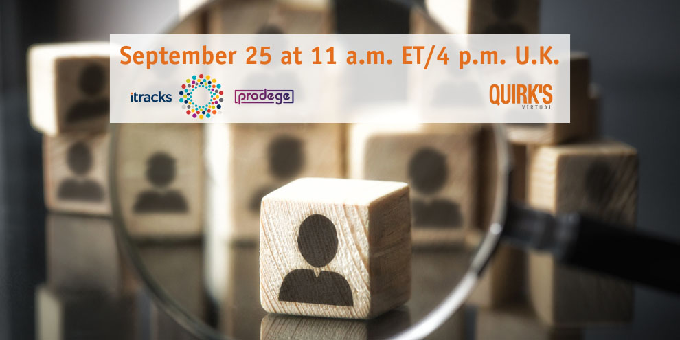 Virtual Sessions September 2025 Itracks Prodege Fighting Fraud Saving Time New Approach Online Qual Recruitment