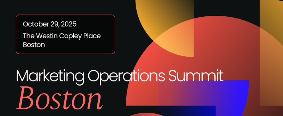 Marketing Operations Summit Boston Mass 2025