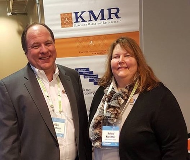 Helen and Mike Karchner are co-founding moderators.