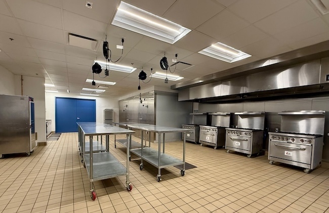 Sensory Center of Atlanta test kitchen space.