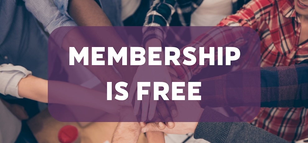 PIC: Membership is free.