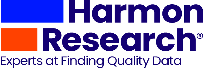 Harmon Research: Experts at Finding Quality Data logo.