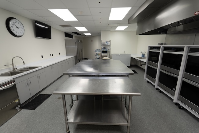Reckner Facilities kitchen space.