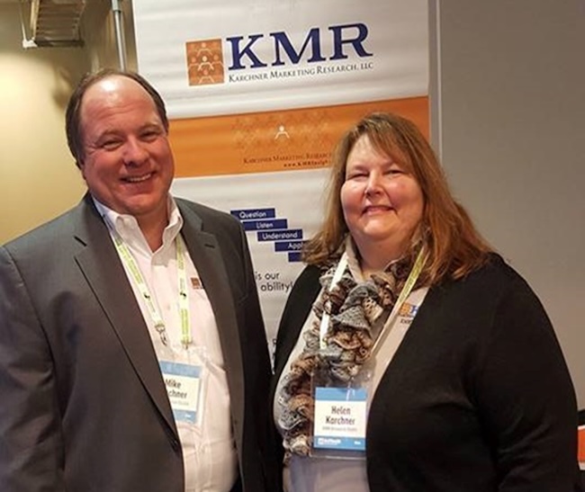 Helen and Mike Karchner are co-founding moderators.