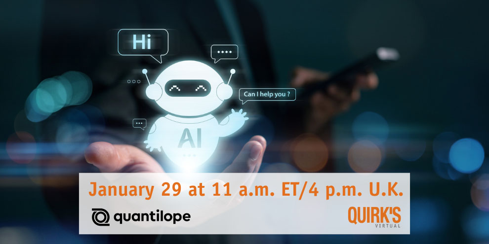 Quantilope 2026 Quirks Virtual Sessions Integrated Ai Driving Real World Research Innovation