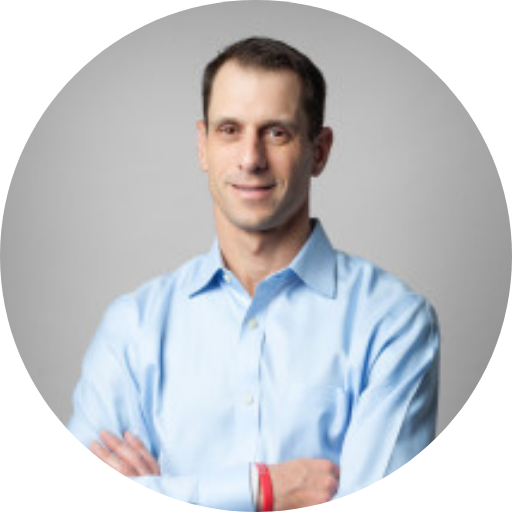 Jason Jacobson’ circular headshot on a white background.