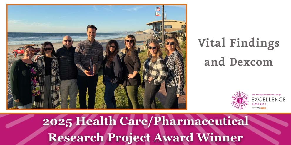 Vital Findings Dexcom 2025 Health Care Pharma Award Winner