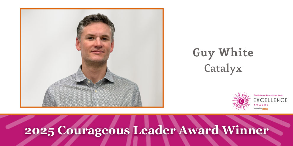Guy White 2025 Courageous Leader Award Winner